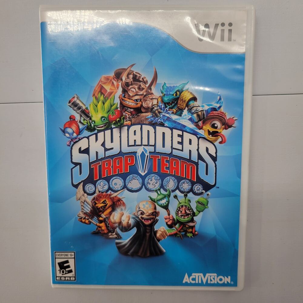 Nintendo Wii SKYLANDERS trap team video game